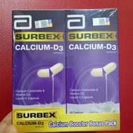PROMO TERBATAS surbex calcium d3 60 tablets
