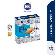 [New Launch] Alaska Pollock Fillet (350gm) | EB Food | Halal certified | Frozen Food