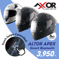 หมวกกันน็อคบลูทูธระบบสัมผัสในตัว Axor X Altor Apex Smart Bluetooth Helmet  ราคา 3950.-
