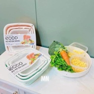 [Item Type 1] Multi-purpose plastic basket 6 Piece with Ecco Viet Nhat pot for storing vegetables, f