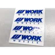 WORK MEISTER S1 rim - sticker kit
