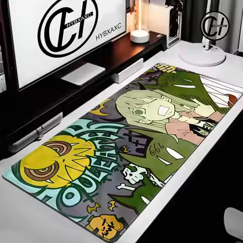 Anime S-Soul E-EaterS Mouse Pad Non-slip Rubber Gamer Balance Computer Mat Decoracion Deskmat Laptop