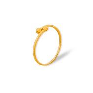 Top Cash Jewellery 916 Gold Lean On Ring