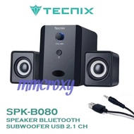 TECNIX SPK-B080 SPEAKER BLUETOOTH SUBWOOFER