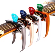 DARON Guitar Capo Metal Musical Instruments Quick Change Clip Tuning Clamp Guitar Accessories Electr