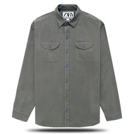 Sơ mi nam kaki 2 túi GEN ALPHA  chất vải kaki dày dặn form slimfit thoáng mát GEN095