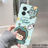 VIVO IQOO Z9 TURBO 5G Case - IQOO Z7 5G - IQOO Z7x 5G 2024 - Casing hp - Silicone Latest Motifhp