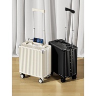 Luggage Small 60cm Aluminum Frame Luggage Boarding Suitcase Small Lightweight Luggage Trolley Suitca