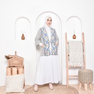 New Best Selling Promo Kyomi Ethnic Outer Woven Ikat Dakara Indonesia (Unisex)