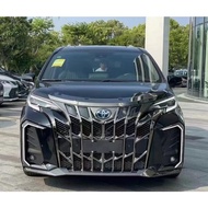 小鳥的店 2021-24 豐田 大改款 SIENNA 火麒麟版 空力套件 水箱罩 前保桿 後保桿 日行燈 素材 