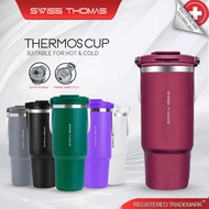 Swiss Thomas Bottle Air Tahan Sejuk Panas 900/1200ML Thermos Bottle SS304 Stainless Steel Tumbler In