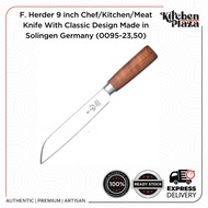 F. Herder 9 inch Chef/Kitchen/Meat Knife With Classic Design Made in Solingen Germany - 0095-23,50