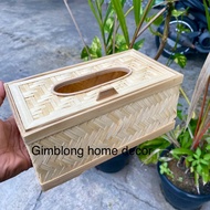 BAMBOO TISSUE HOLDER BEAUTIFUL BLEACHING BAMBOO TISSUE BOX