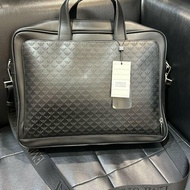 💎Han's house精品服飾💎EMPORIO ARMANI 亞曼尼 EA7 小牛皮 肩背 手拿 公事包