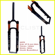 【hot sale】 BOLANY Air Suspension Fork (black)