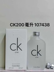 CK 白ONE香水200ml