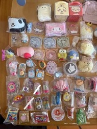 全新✨求清🙏多款日本扭蛋 chiikawa sanrio 水怪 kuromi tamagotchi 食物扭蛋 扭蛋袋仔 排少 動漫 芙莉蓮 公仔書包 小八 兔哥 森林家族 麻雀手鏈 care bear