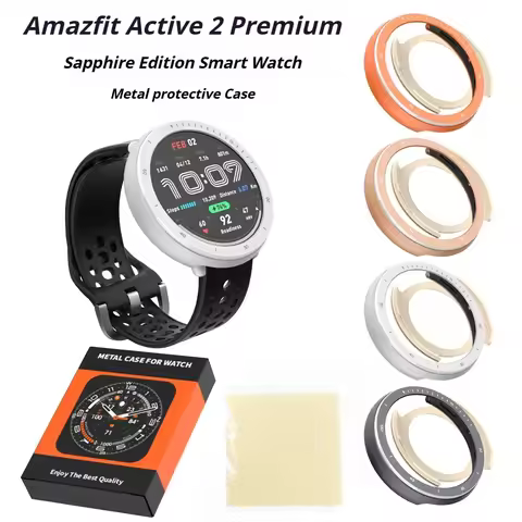 Metal Protector Case for Amazfit Active 2 Premium for Amazfit Active 2 Premium Watch Replacement Cas