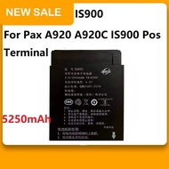 ZRTZ IS900 5250mAh Battery For Pax A920 A920C IS900 Pos Terminal