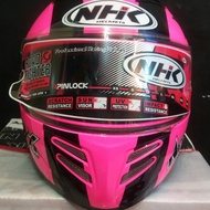 HELM FULL FACE NHK TEDMINATOR STARBASE MOTIF X-151 PINK FLUORECENT