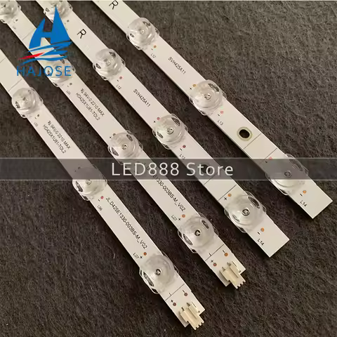 KIT LED Backlight Strip for 43R61G 43H6500G 43R6000GM 43R6090G 43R6090GS 43H6G 14leds SVH425A11 HD42