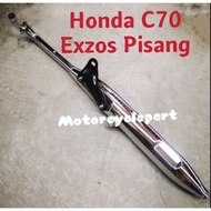 Exzos Pisang Honda Bulat C65 / C70 /C70 EXHAUST