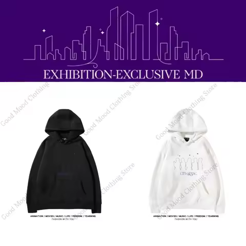 Gidle Hoodies I-dle MEDIA EXHIBITION CITY Of SENSE Print Sweatshirt Kpop Fashion Idle Fans Clothes M