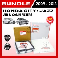 BUNDLE AIR & CABIN FILTERS for HONDA City / Jazz (2009-2013) (17220-RB6-Z00/80291-T5R-A01)