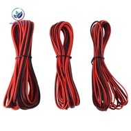 [xindingwhg.my] 3PCS 2 Pin 12V 5M Electrical Wire 22/20/18AWG LED Strip Extension Cable for Speakers