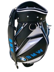 BMW 9” Golf bags ถุงกอล์ฟขนาดใหญ่ช่วยให้ตั้งได้มั่นคง สิ่งของในกระเป๋าได้รับการปกป้องแม้ในวันที่ฝนตก