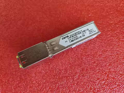 Ciena RJ45 SFP Transceiver XCVR-B00CRJ Ciena SFP Ethernet Gigabit Fiber Optical Module