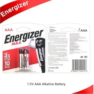 Energizer 1.5V AA LR6 / AAA LR03 Alkaline Battery Non Rechargeable Long Lasting Power (SG Stock)