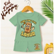 Tung tung sahur suit Tung sahur children's clothing/ baju budak lelaki set