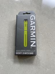 GARMIN fenix 5X原廠螢光綠矽膠錶帶