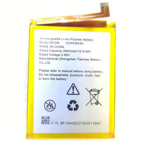 New HE399 Mobile Phone Replacement Battery 1ICP5/64/85