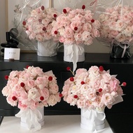 Flower Gift Box Cylinder