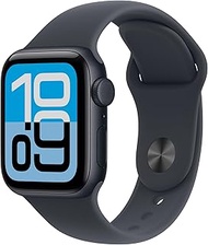 Apple Watch SE 3 GPS + Cellular 40-mm Midnight Aluminium Case with Midnight Sport Band — S/M