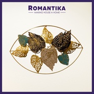 【New Arrival】Romantika Metal Colourful Leaves  Wall Hanging Wall Frame Decoration Hiasan Dinding Rua