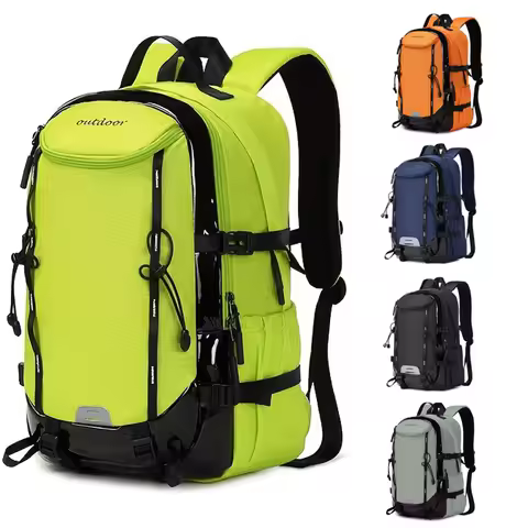 35L outdoor cabin travel backpack, hiking backpack, travel backpack, lightweight large capacity back