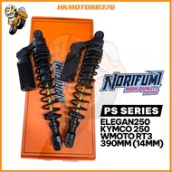NORIFUMI PS SERIES 390MM ELEGAN250 KYMCO 250 WMOTO RT3 REAR SHOCK ABSORBER SET Suspension