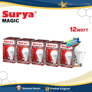 Paket Surya MAGIC 18 Watt Bohlam Lampu Ajaib AC/DC  GARANSI 1 TAHUN  Lampu LED Emergency Nyala Otoma