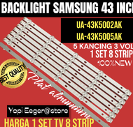 BACKLIGHT TV LCD LED SAMSUNG 43 INCH UA 43K5002AK -UA 43K5005AK BACKLIGHT TV 43 INCH