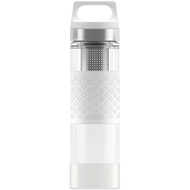 【Genuine Japan Product】SIGG Hot & Cold Glass 0.4L Double-Walled Insulated Bottle with Tea Infuser
