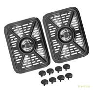 Treeling Baking Tray with Rubber Bumpers for DZ401 DZ550 Home Appliance Replacement Part
