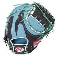 日本進口 Rawlings HOH® MLB Color 棒球 捕手手套(GR3HM2AC)天空藍/深藍