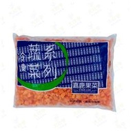 嘉鹿冷凍紅蘿蔔丁 *產地台灣【每包1公斤裝】《大欣亨》B115005