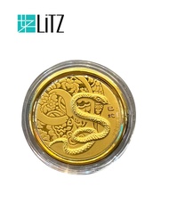LITZ Zodiac Red Packets 999 Pure Gold Coin 0.10g AP0017