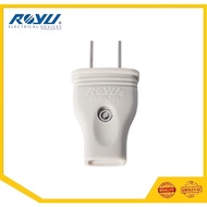 Royu regular plug rubber plug 10A 250V. heavy-duty 15A 250V