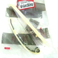 HONDA ORIGINAL UPPER AND BOTTOM TENSIONER RUBBER SET KHARISMA XD SUPRA X 125 KIRANA 14510 - KPH - 88