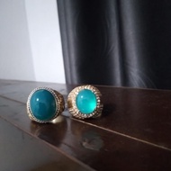 batu bacan doko asli ring perak